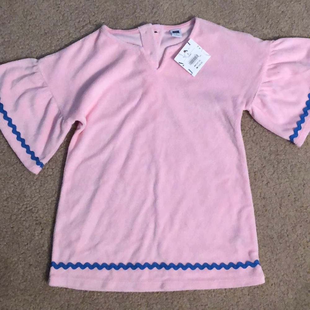 Janie and Jack Terry Cloth Girls Beach cover up